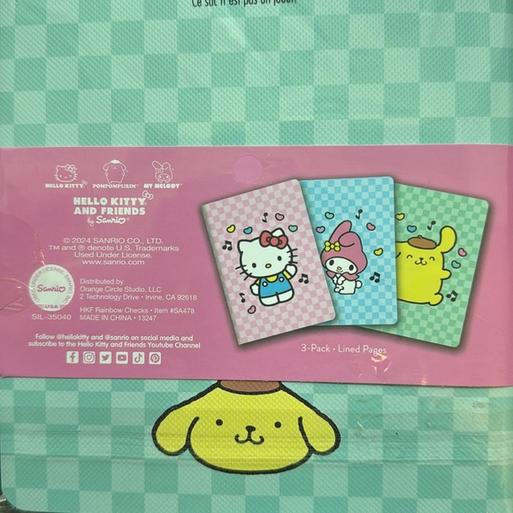 Hello Kitty Notebook Trio - Picture 3 of 3